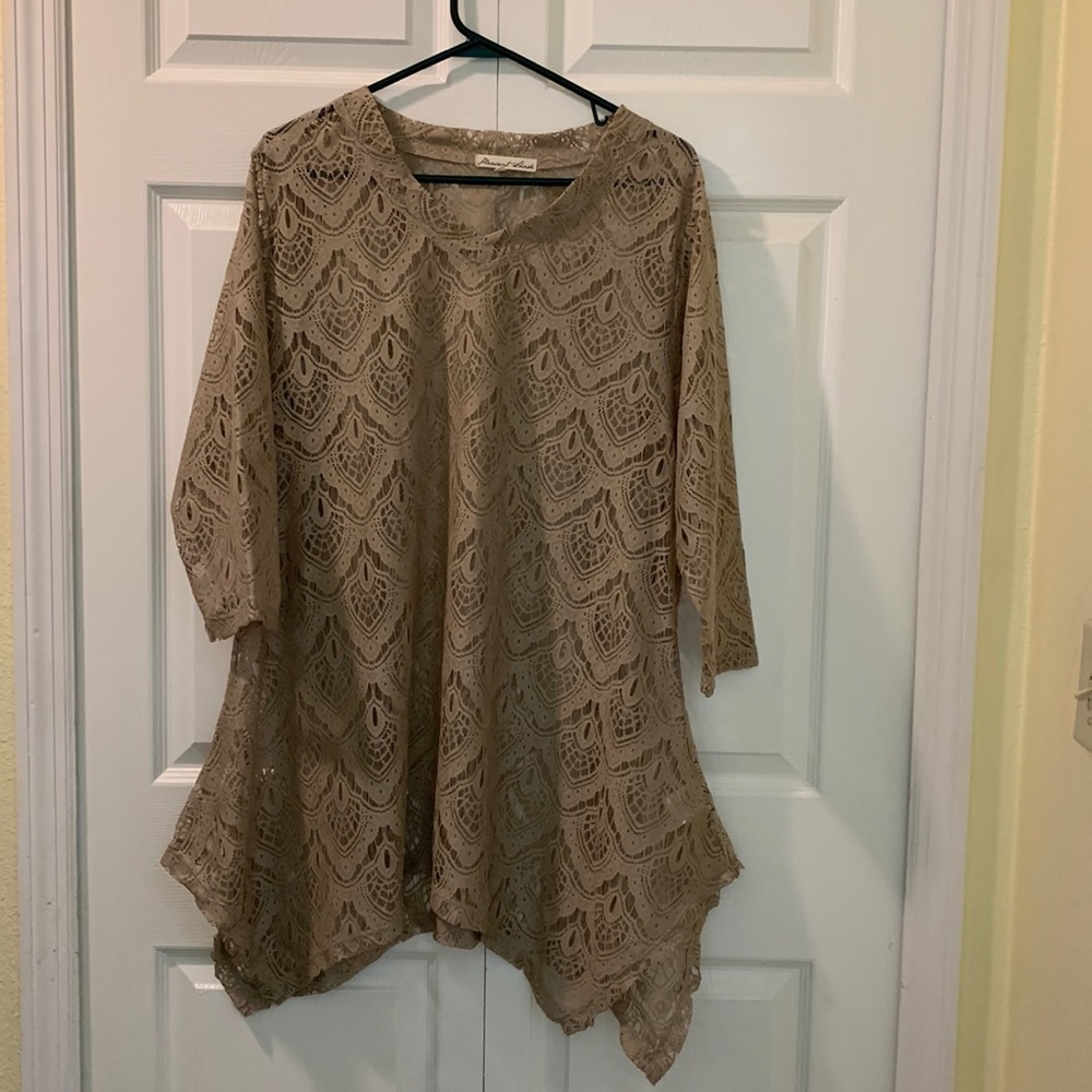 GUC Pleasant Shade Sz 2XL. Women’s swimsuit dress coverup